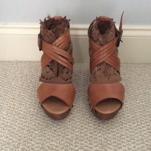 Free People Boho Wedges
